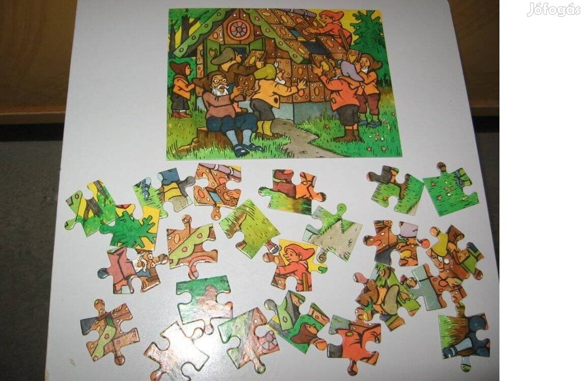 4 db puzzle kisgyereknek való