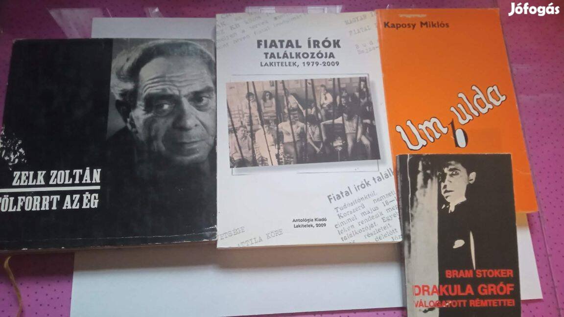 4 db régi retro könyv együtt 1500 Ft