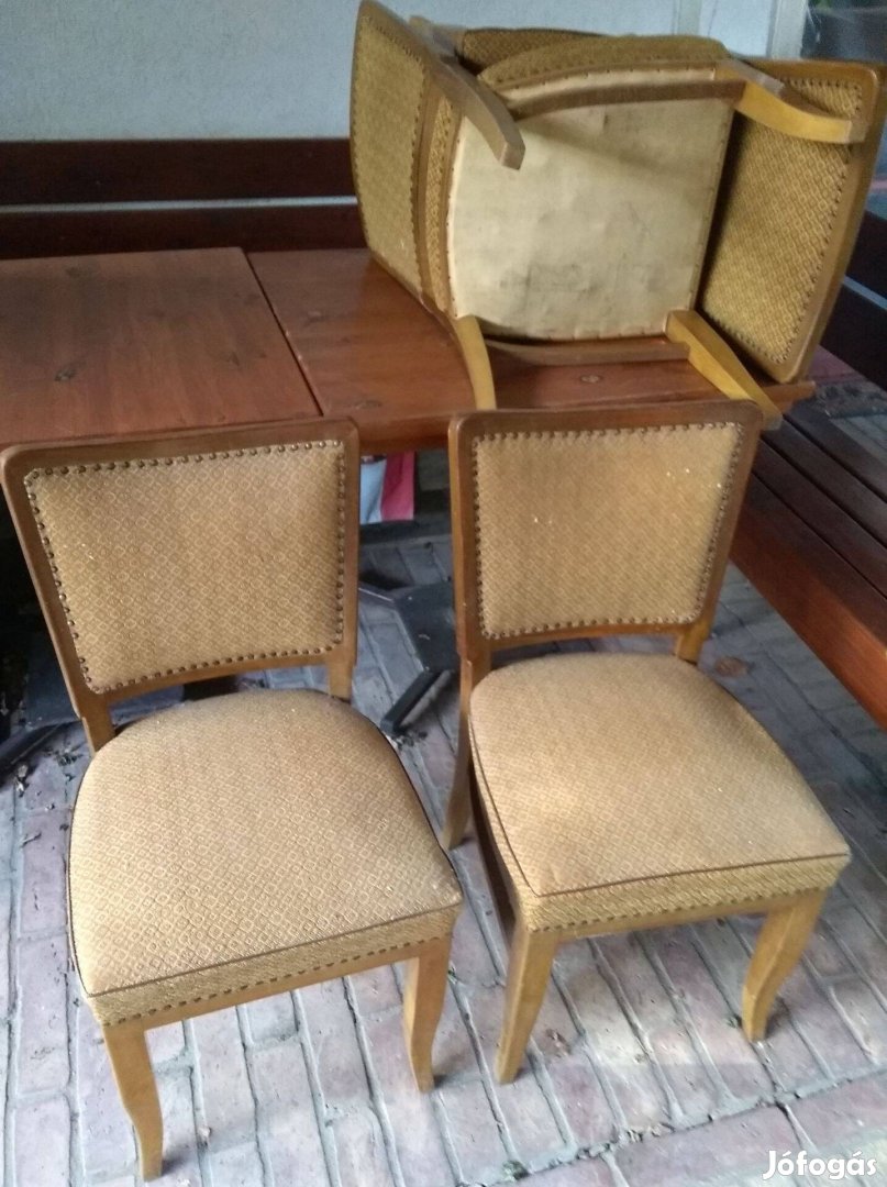 4 db retro " antik ? " szék szép állapotban eladó
