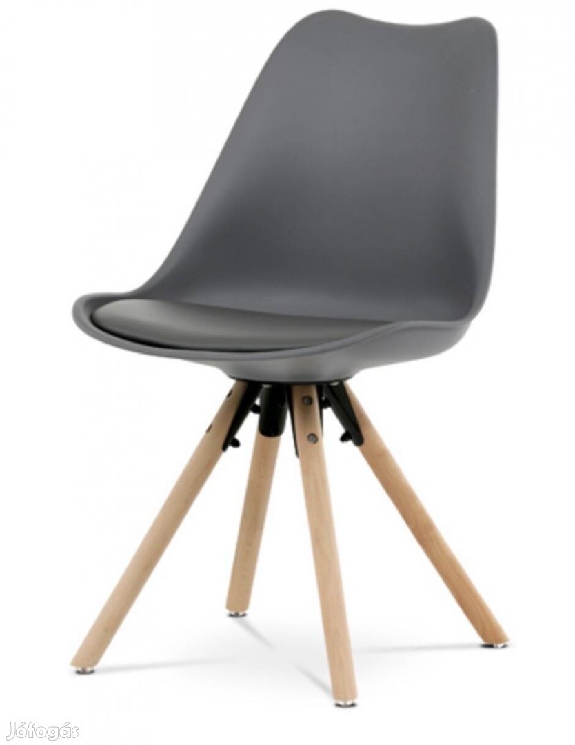 4 db szürke étkezőszék