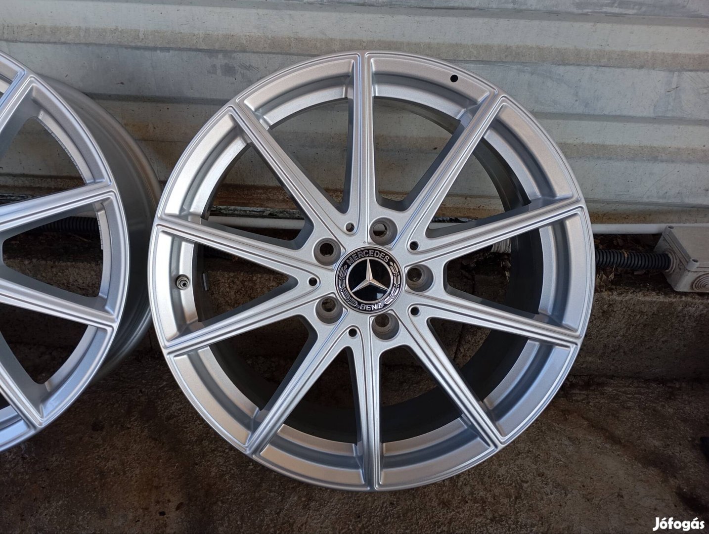 4 db új gyári Mercedes alufelni 5x112 7, 5x18 ET52,5