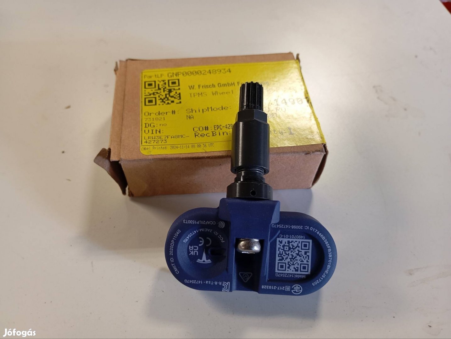 4 db új gyári Tesla BLE Bluetooth Tpms keréknyomás jeladó