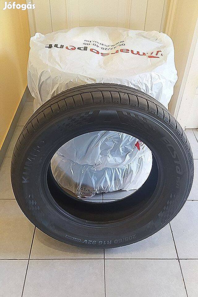 4 db új nyári gumi 205/60 R16 92V - Kumho Ecsta PS71