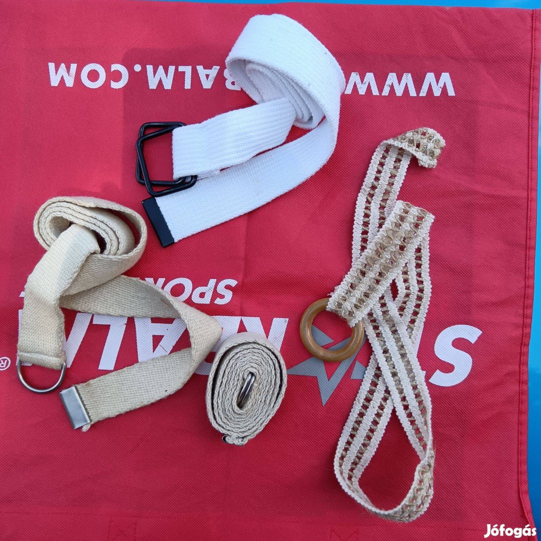 4 db unisex öv szett, olcsón 1 áron az egész szett!