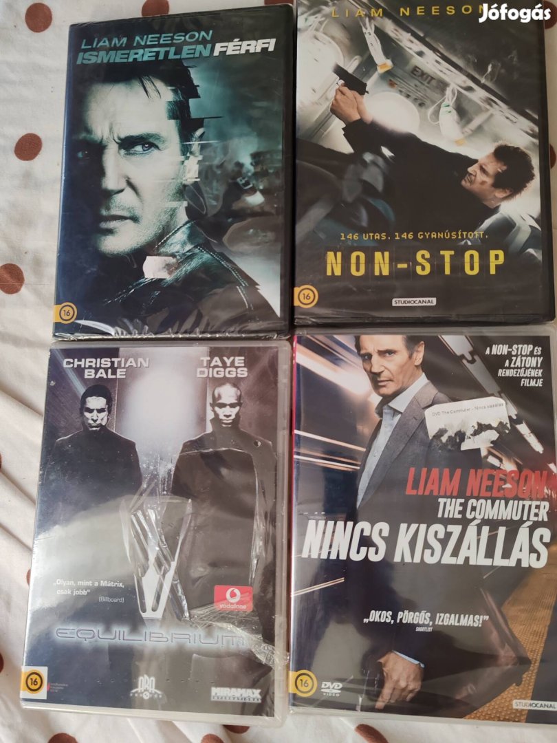 4 dvd lemez akár egyenként is