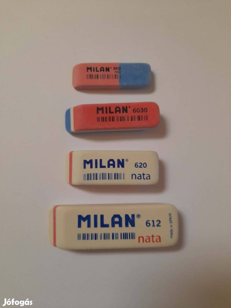 4 féle Milan radír 300ftdb