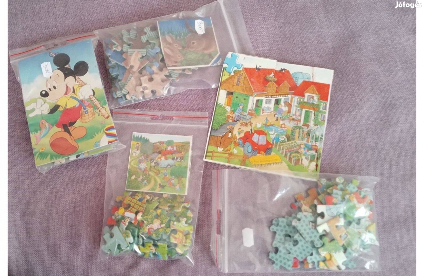 4 féle puzzle