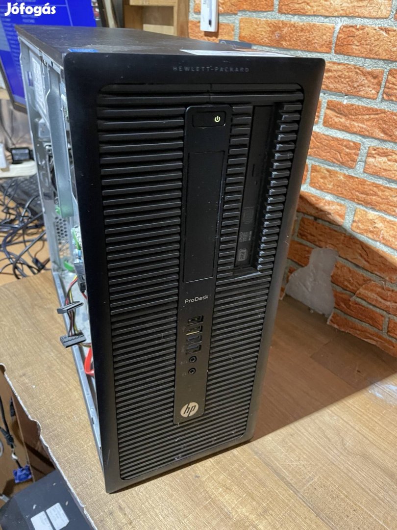 4 gen i5 ös HP Prodesk 600 G1 TWR pc 