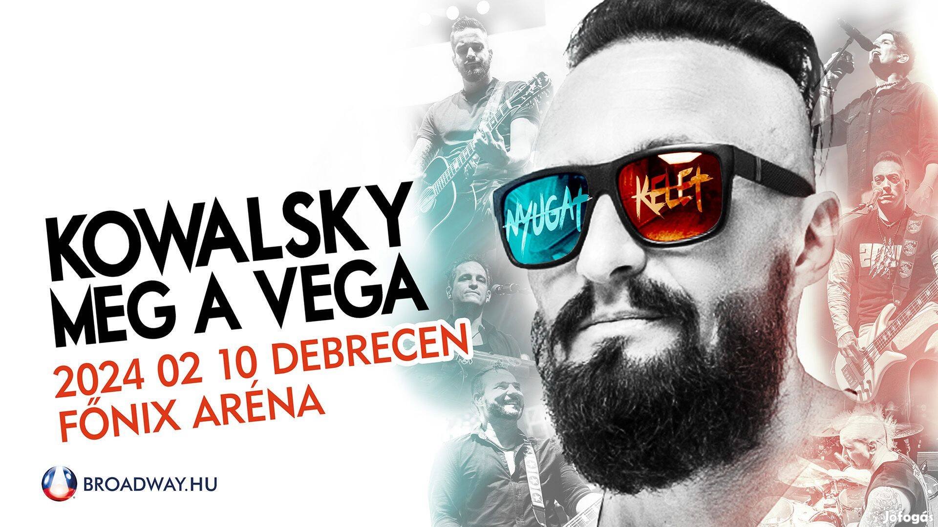 4 jegy - Kowalsky MEG A Vega koncert Debrecenben február 10