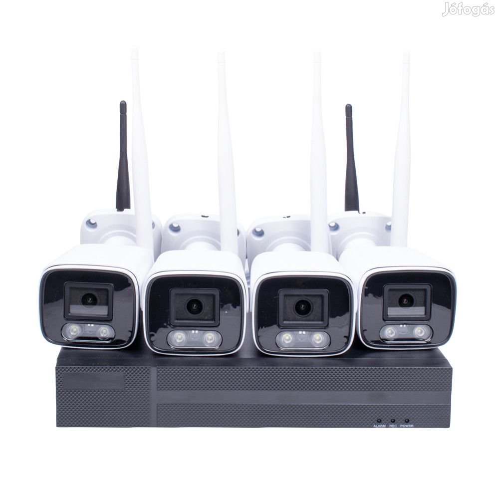 4 kamers 5MP -es WIFI-s rendszer, kltribeltri hasznlatra