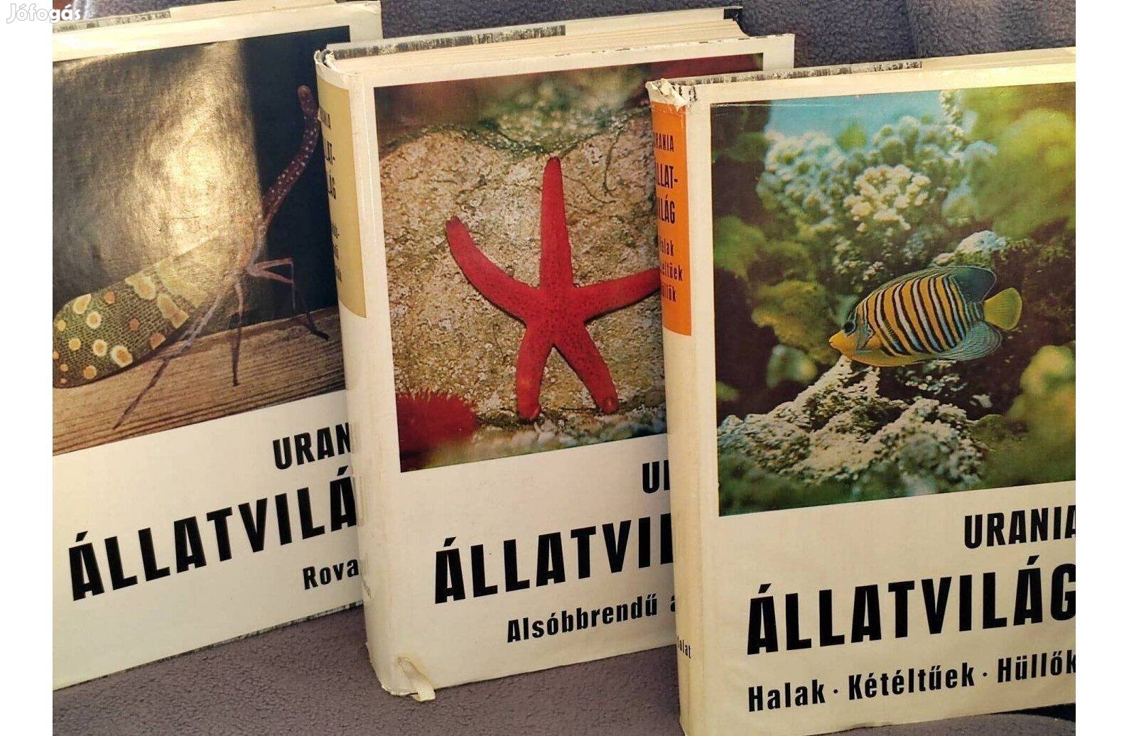 4 könyv, Állatvilág, Urania Állatvilág Sorozat