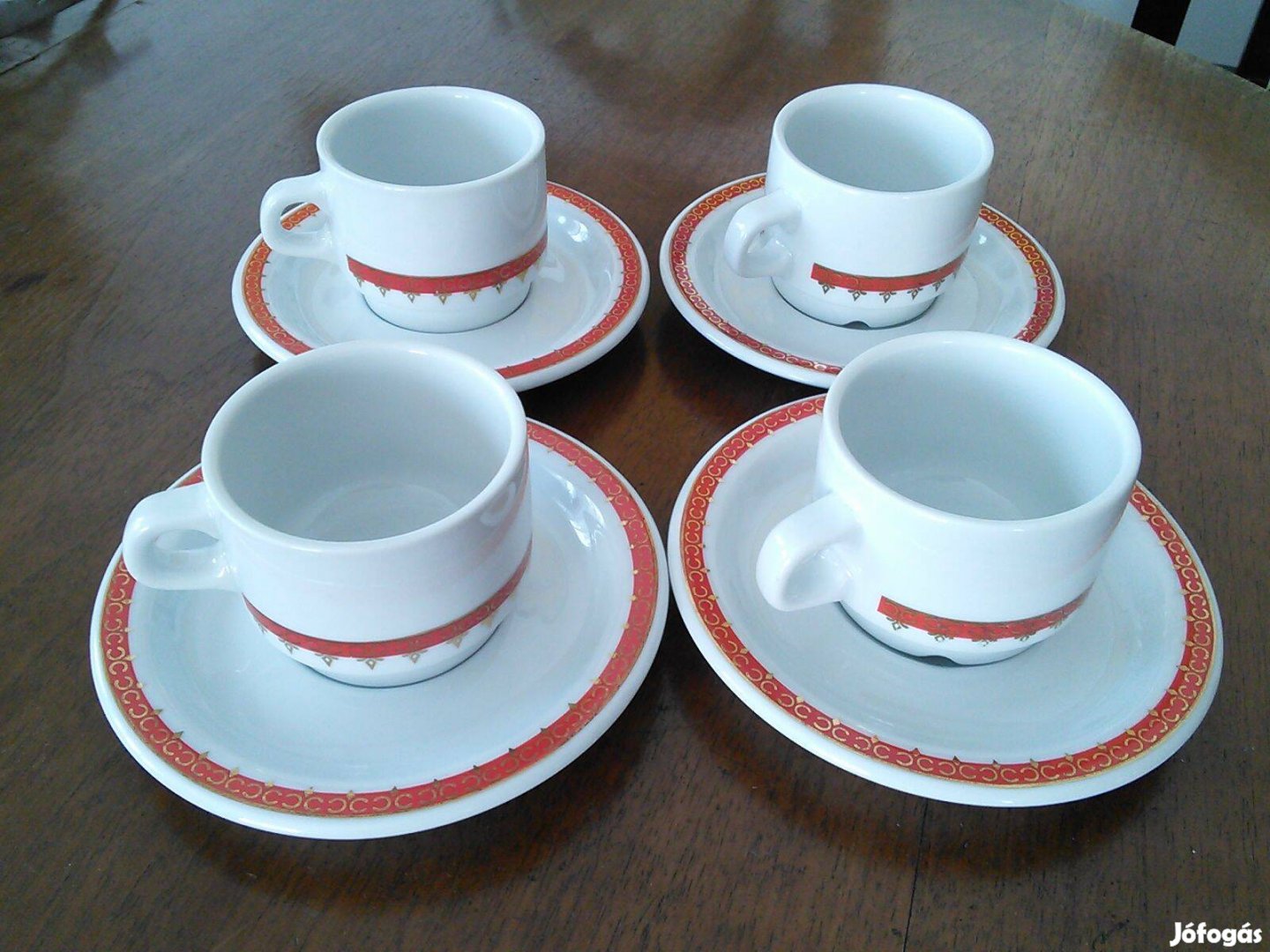 4 négy személyes porcelán kávé kávéscsésze kávés csésze eszpresszó tán