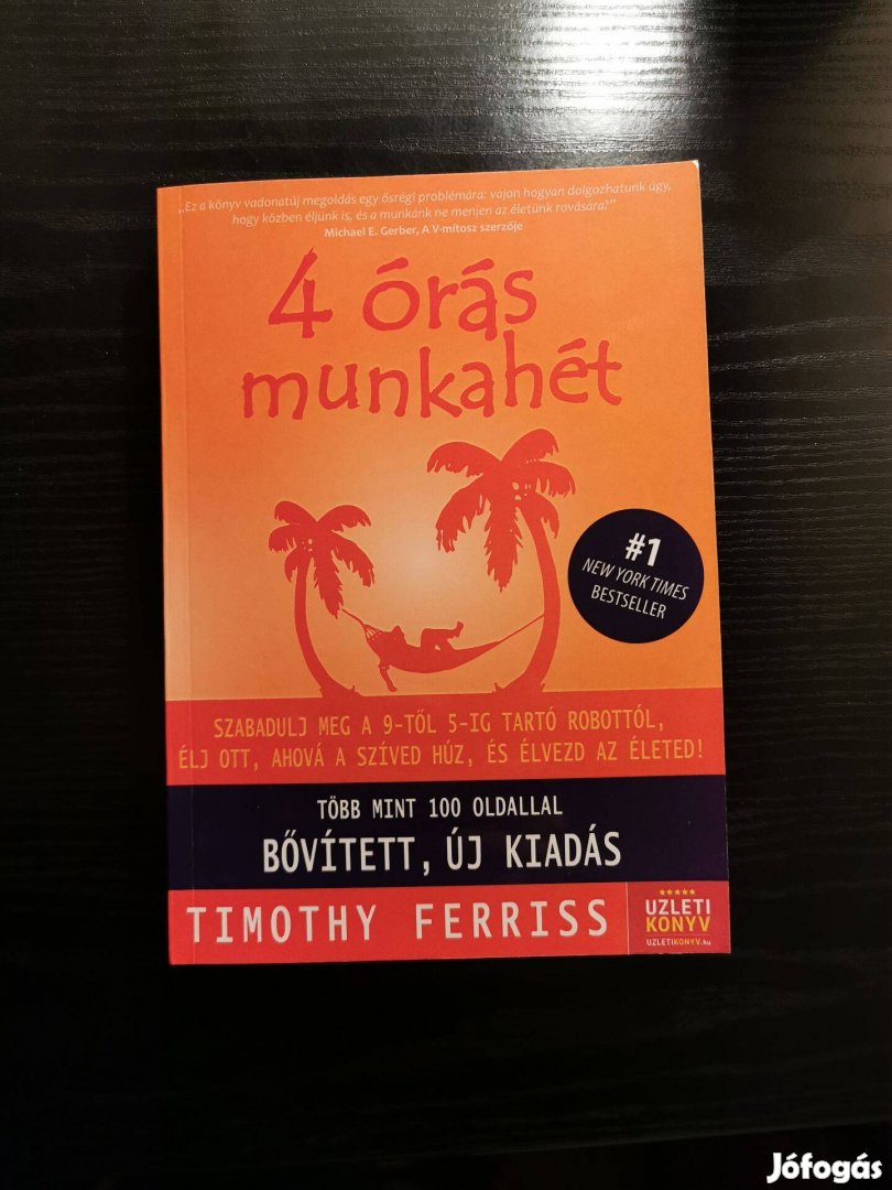 4 órás munkahét, Tim Ferriss, üzleti bestseller könyv, -20