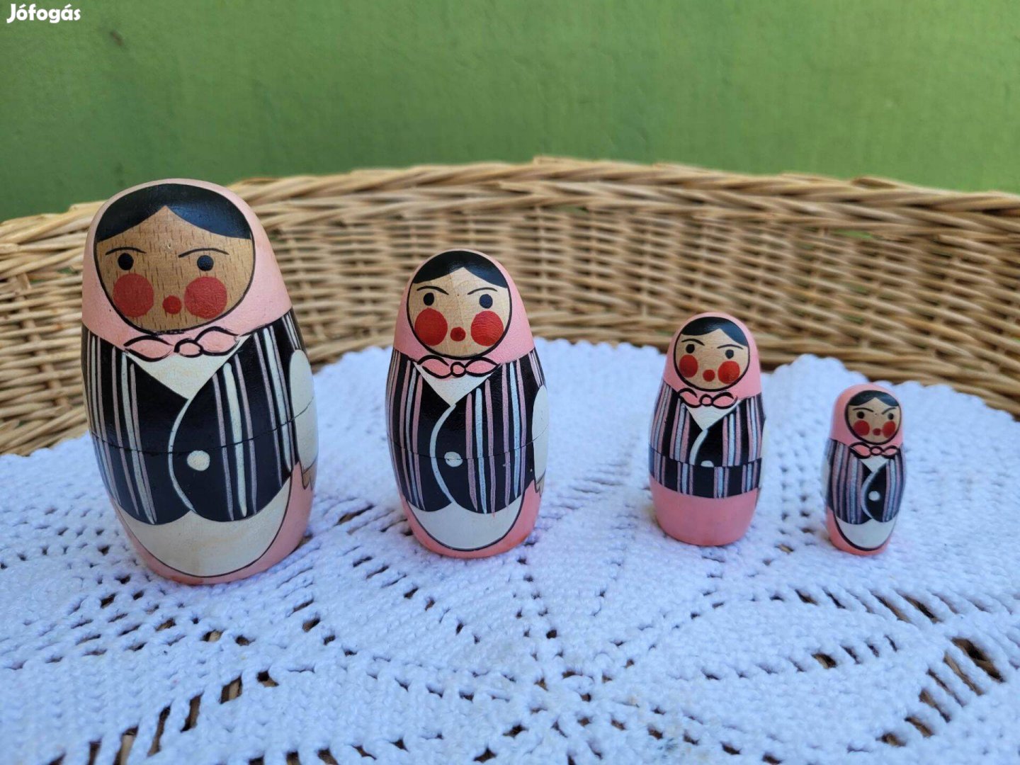 4 részes Matrjoska baba
