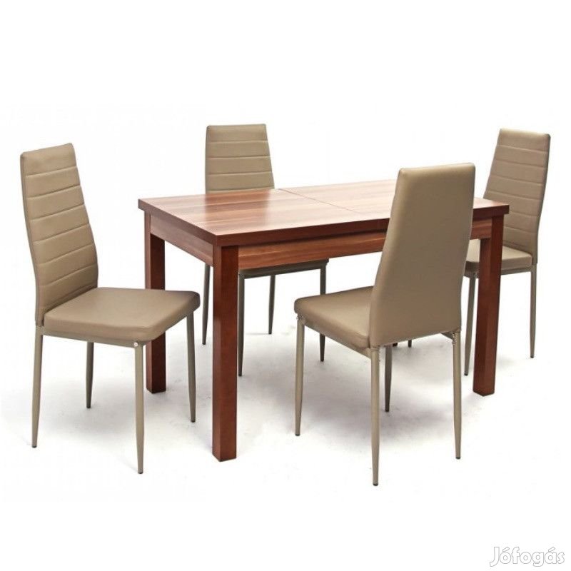 4 személyes kibővíthető étkező garnitúra T15372