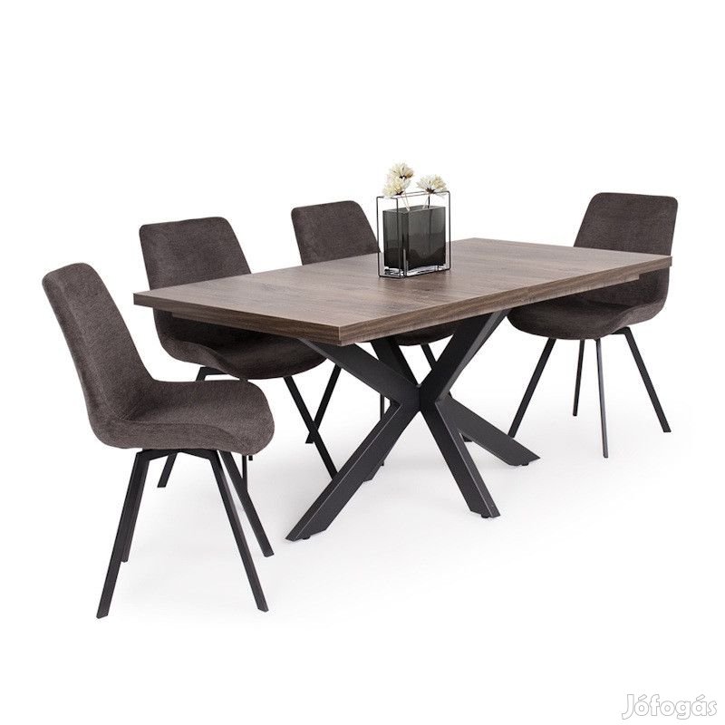 4 személyes kibővíthető étkező garnitúra T28006