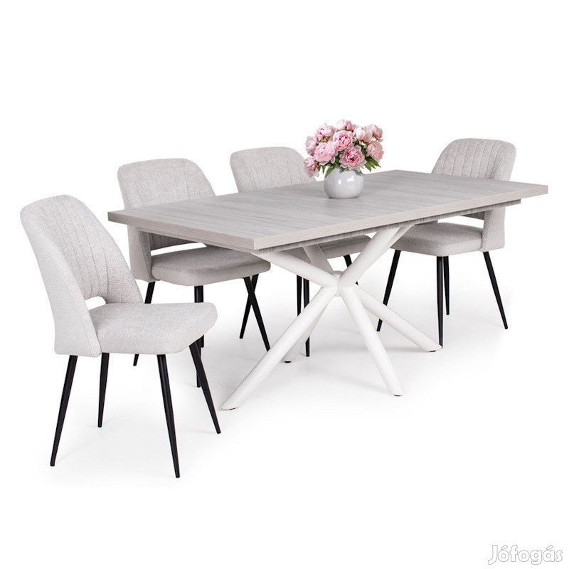 4 személyes kibővíthető étkező garnitúra T28068