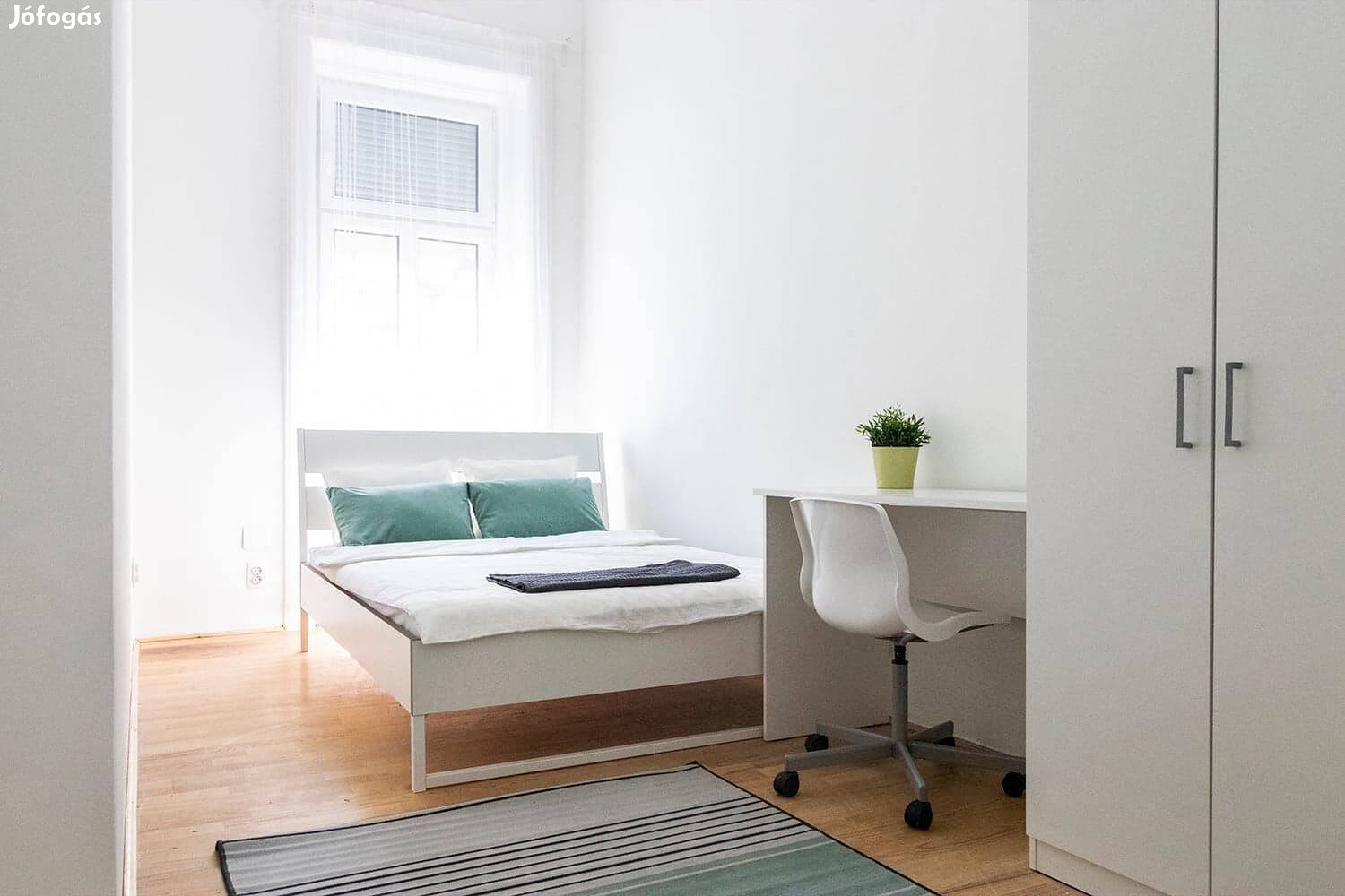 4 szoba + hall, napfényes lakás aug.1-től kiadó VII. kerületben