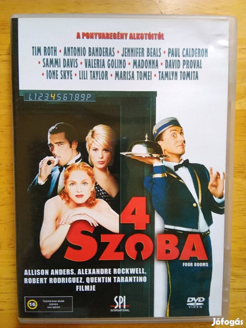 4 szoba dvd Tarantino - Rodriguez - Stb 