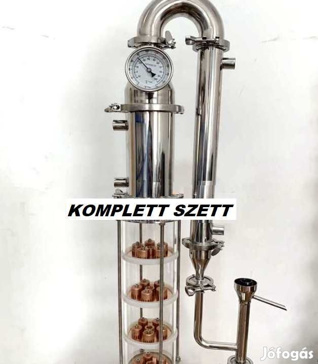 4 tányéros  Lepárló Torony R88 Komplett 4"-os (3945)