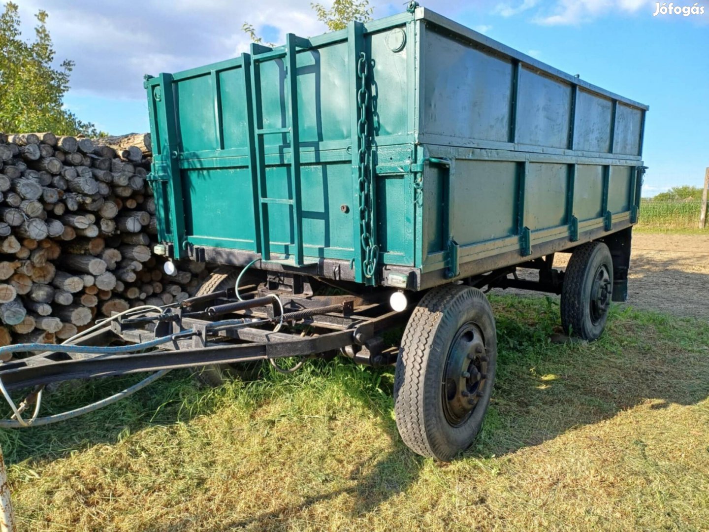 4 tonnás magyar pótkocsi eladó 
