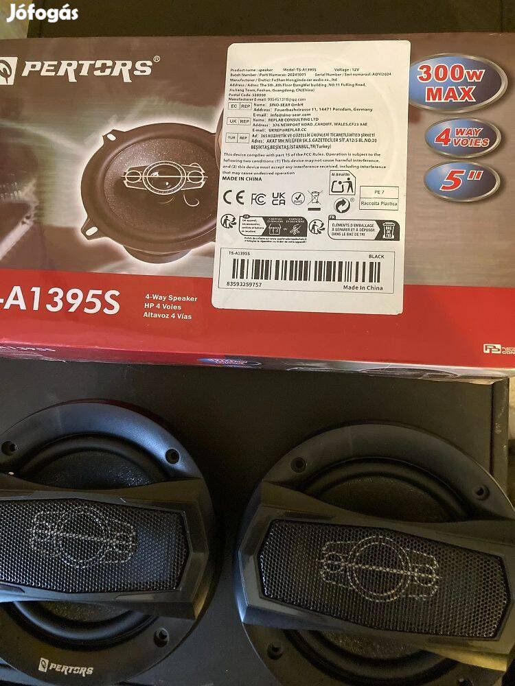 4 utas hangszórópár