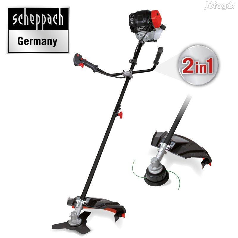 4 ütemű benzines fűkasza -Scheppach PBC 32 TC4