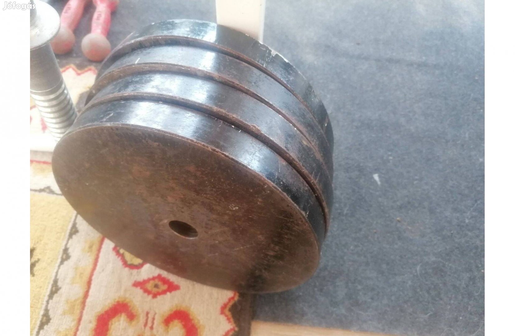 4 x 12.5 kg súlyzó tárcsa, 31mm fém súly