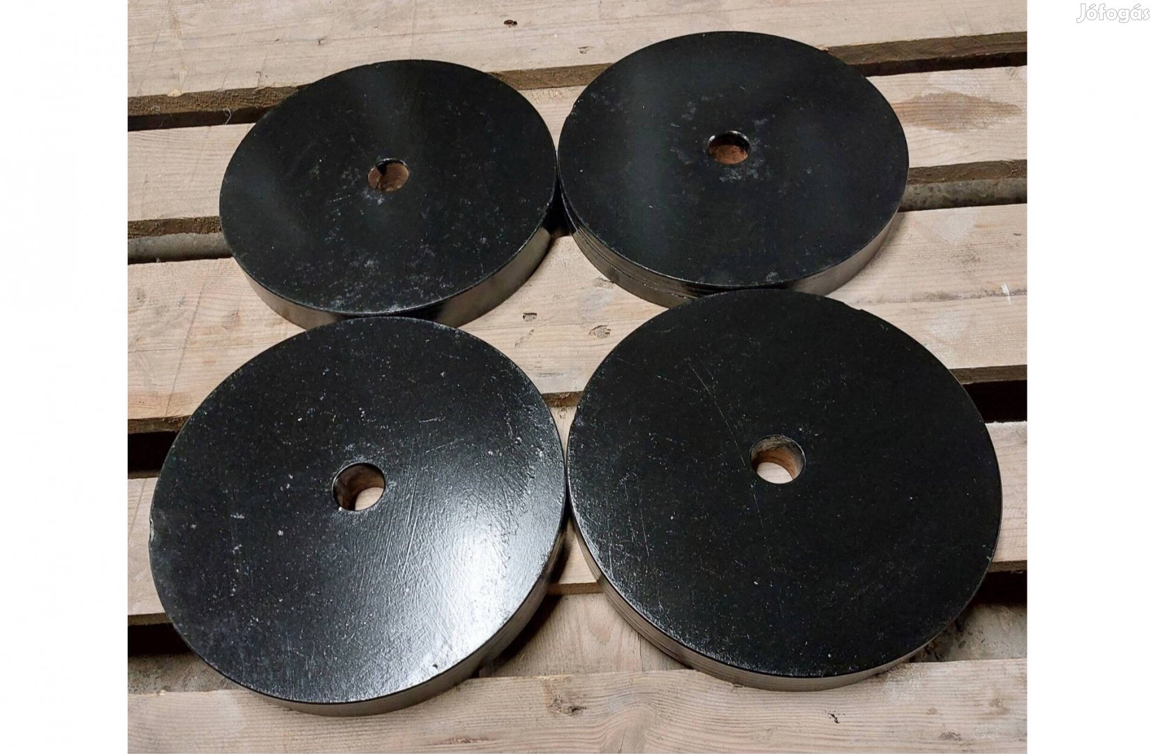 4 x 15 kg súlyzó tárcsa 31 mm