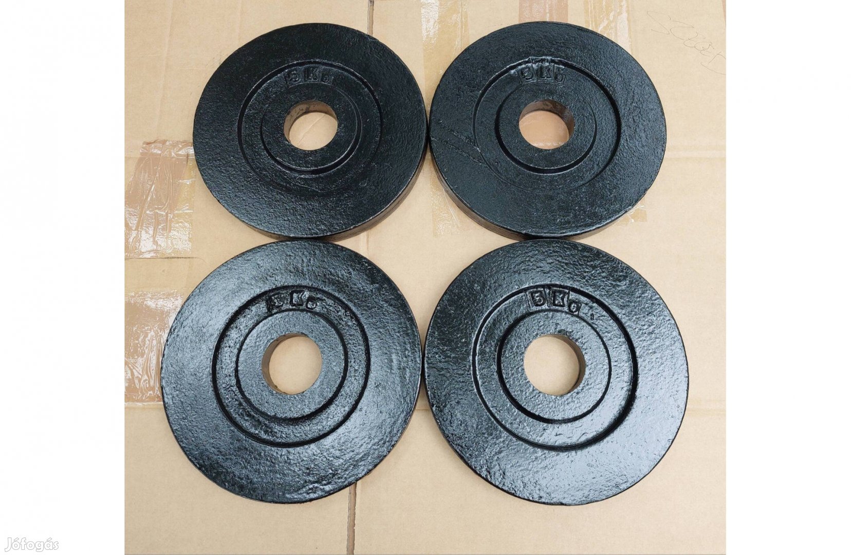 4 x 5 kg súlyzó tárcsa, súlytárcsa 51 mm