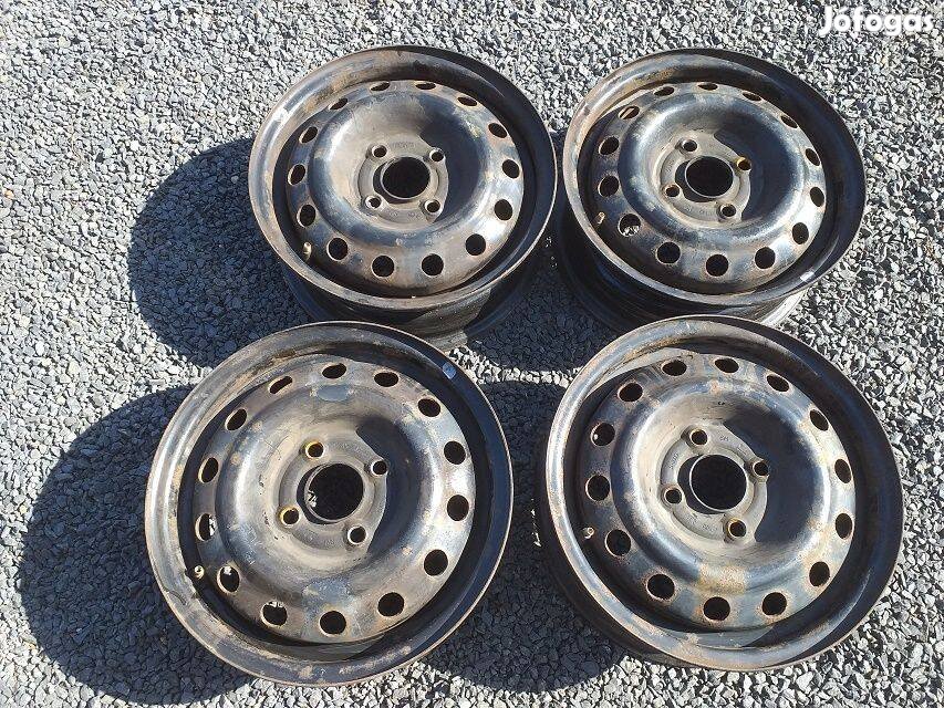 4db 13 coll Daewoo Kalos Lanos Opel gyári acéfelni 4x100