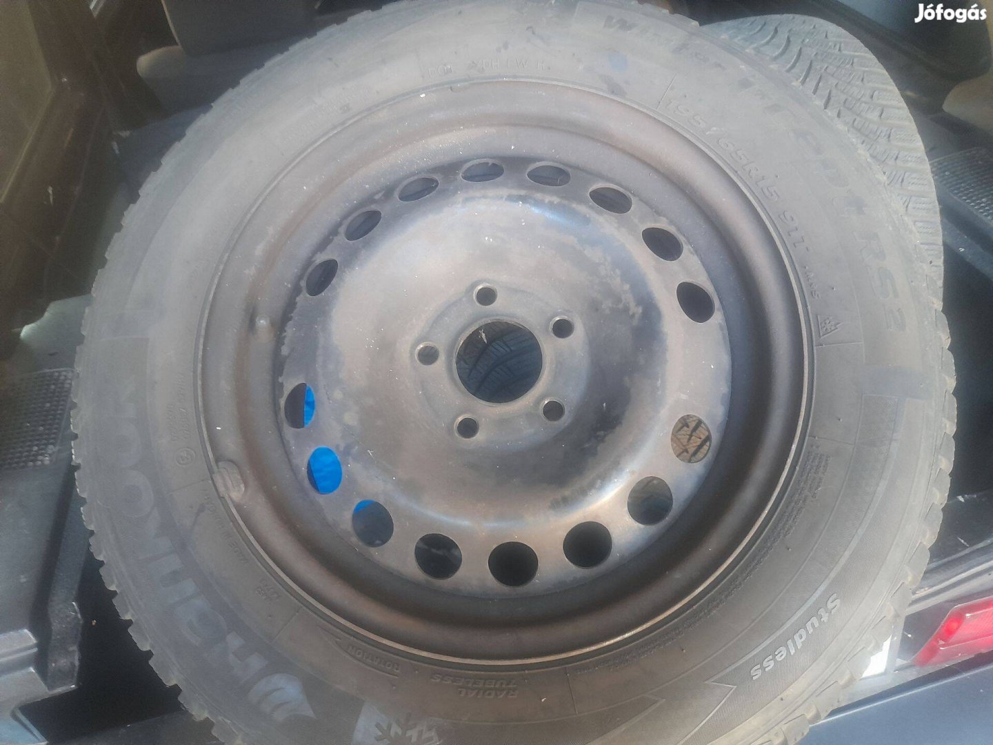 4db 15-ös 5x110 Opel Zafira felni gumistól eladó