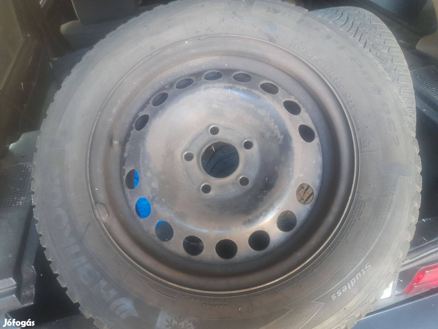 4db 15-ös 5x110 Opel felni gumistól