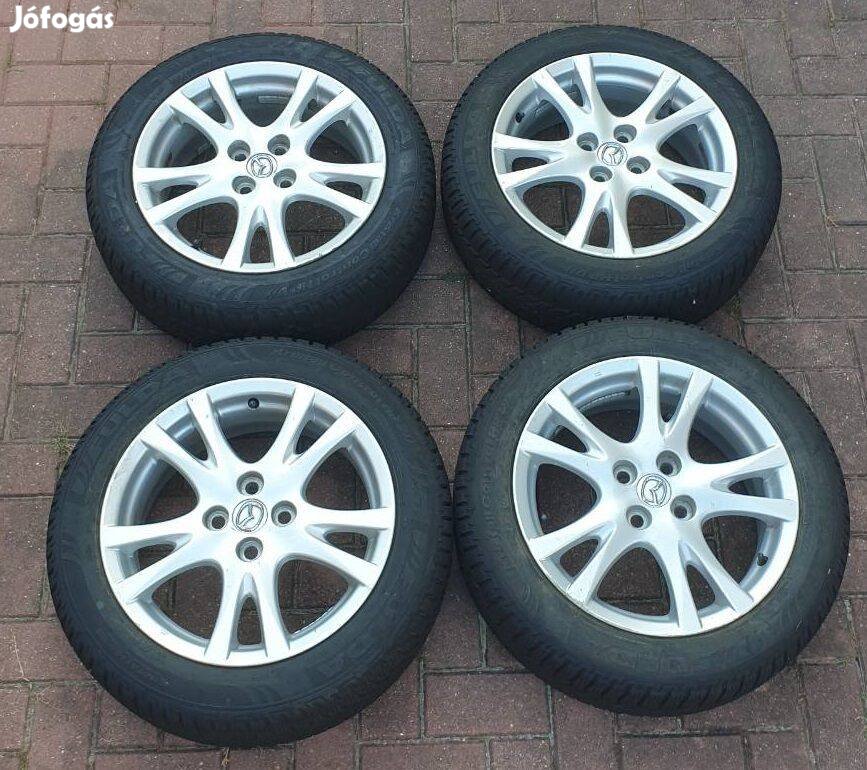 4db 16" 4x100 alufelni + 195/55 téli gumi