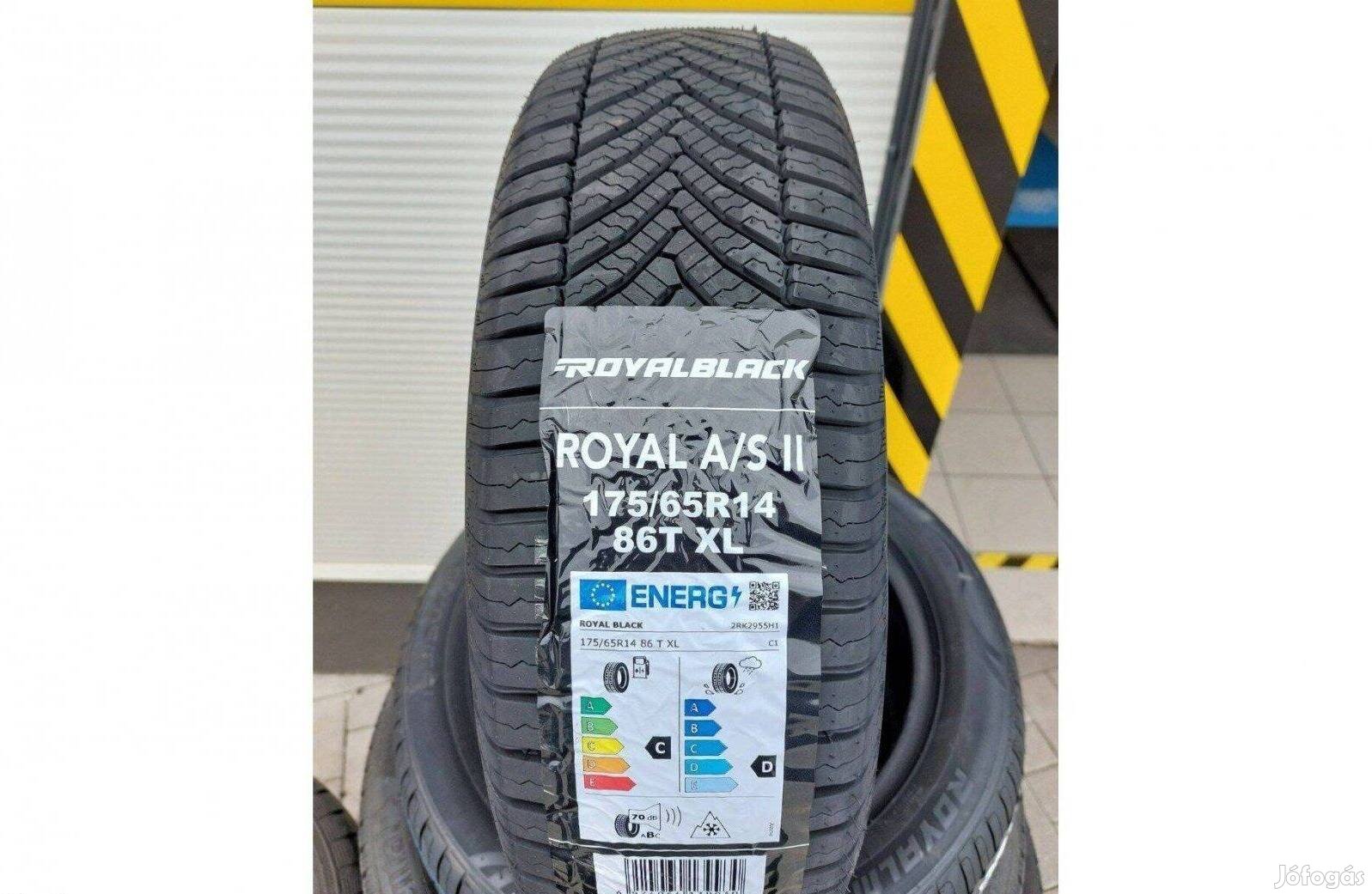 4db 175/65 r14 Új Royal Black 4évszakos 2024 17000 Ft/db
