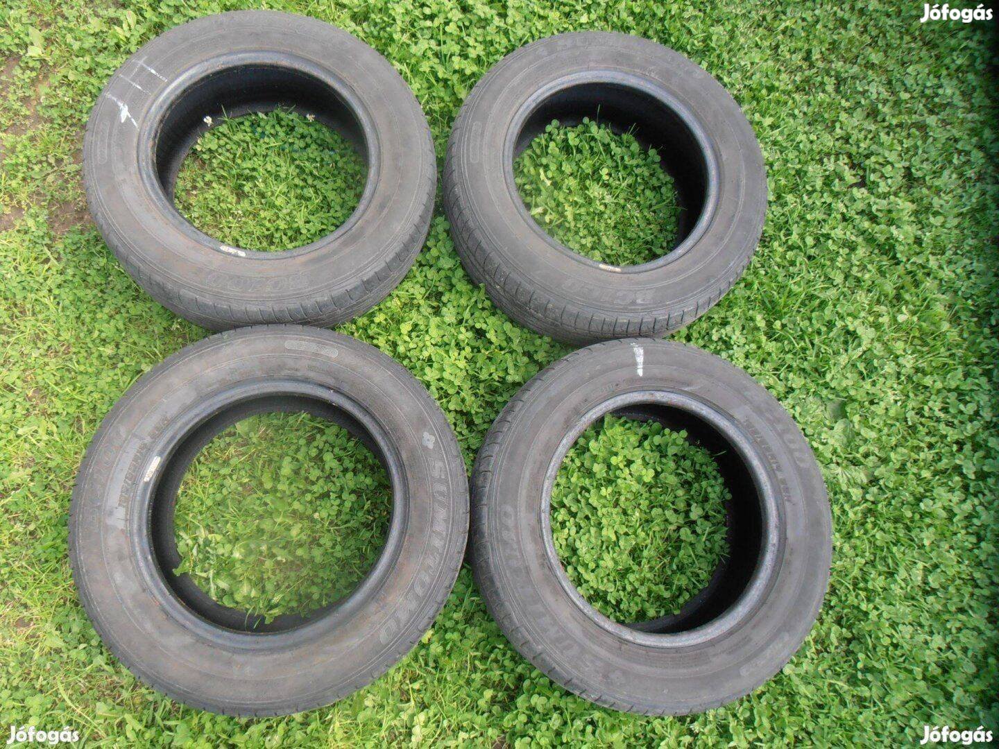 4db 185/65 R14 5mm-es japán nyári gumi egyben 20.000Ft-ért ujpesten
