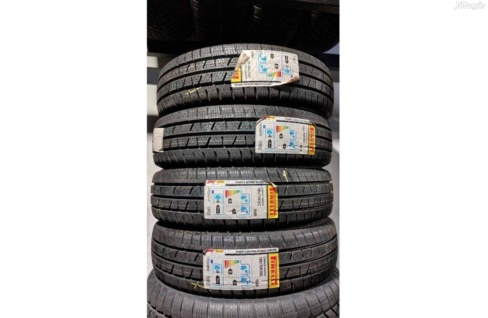 4db 186/75 r16C Pirelli Téligumi,,Évjárat:2019 34000ft/db