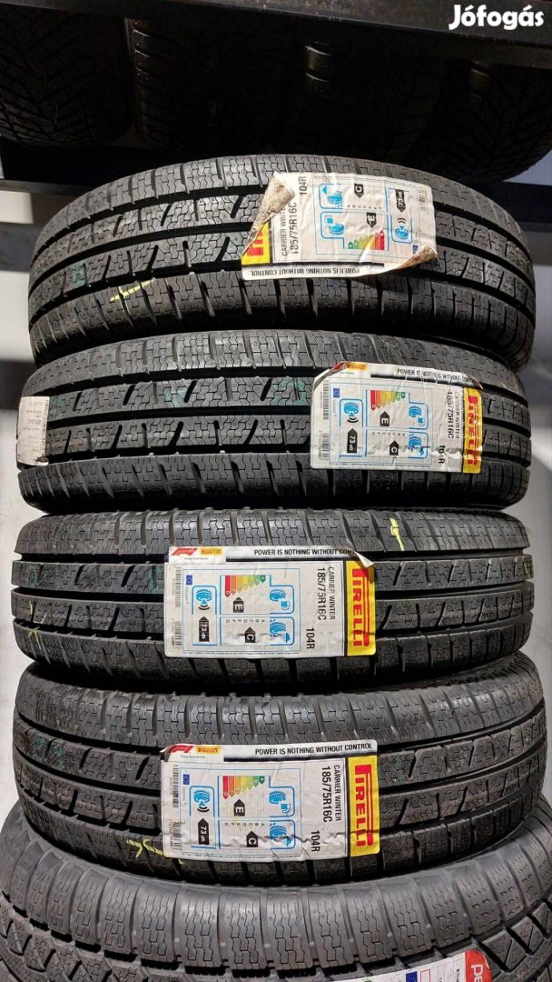 4db 186/75 r16C Pirelli Téligumi,,Évjárat:2019