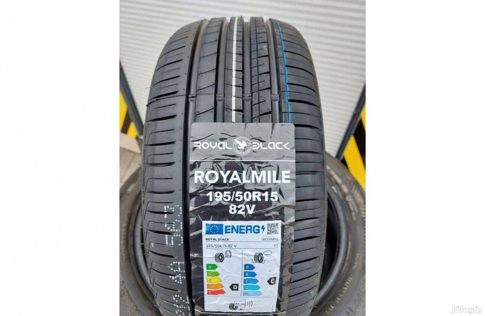 4db 195/50 r15 Új Royal Black nyári 2023 18500 Ft/db