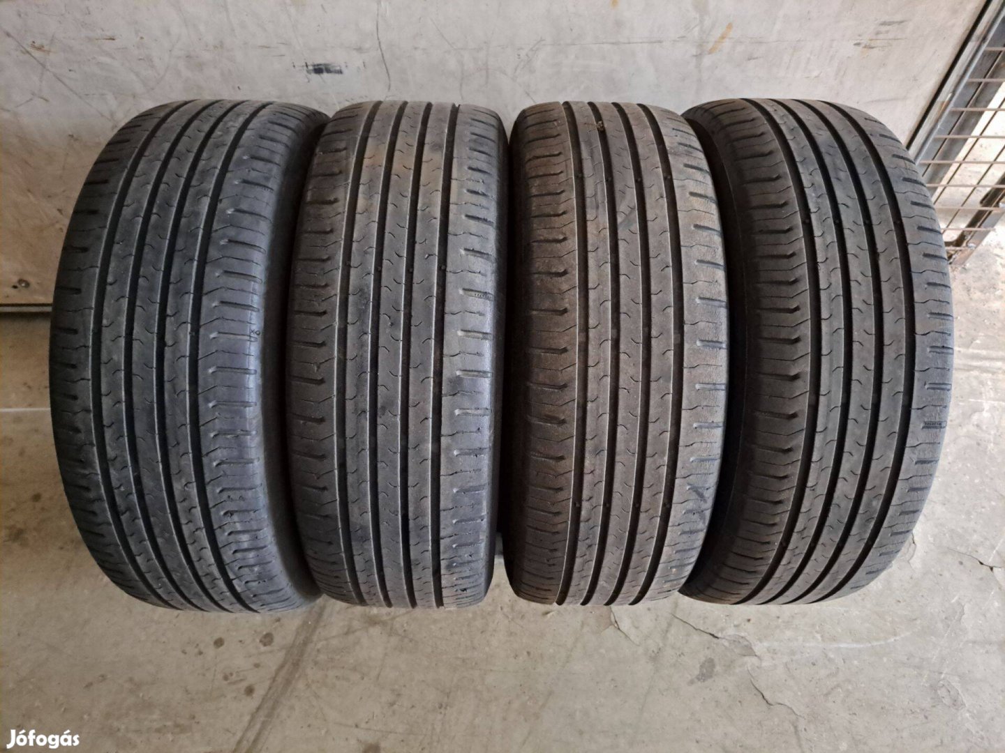 4db 195/55 R16 Continental Ecocontact 5 Nyári gumi eladó!!! 7500Ft/db