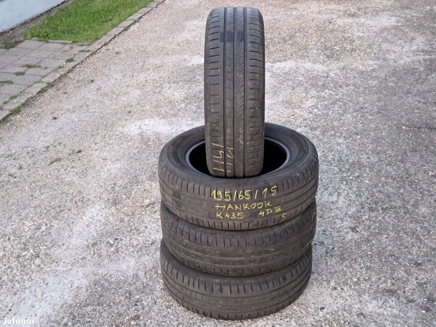 4db 195/65 R15 Hankook nyári gumi 195/65R15