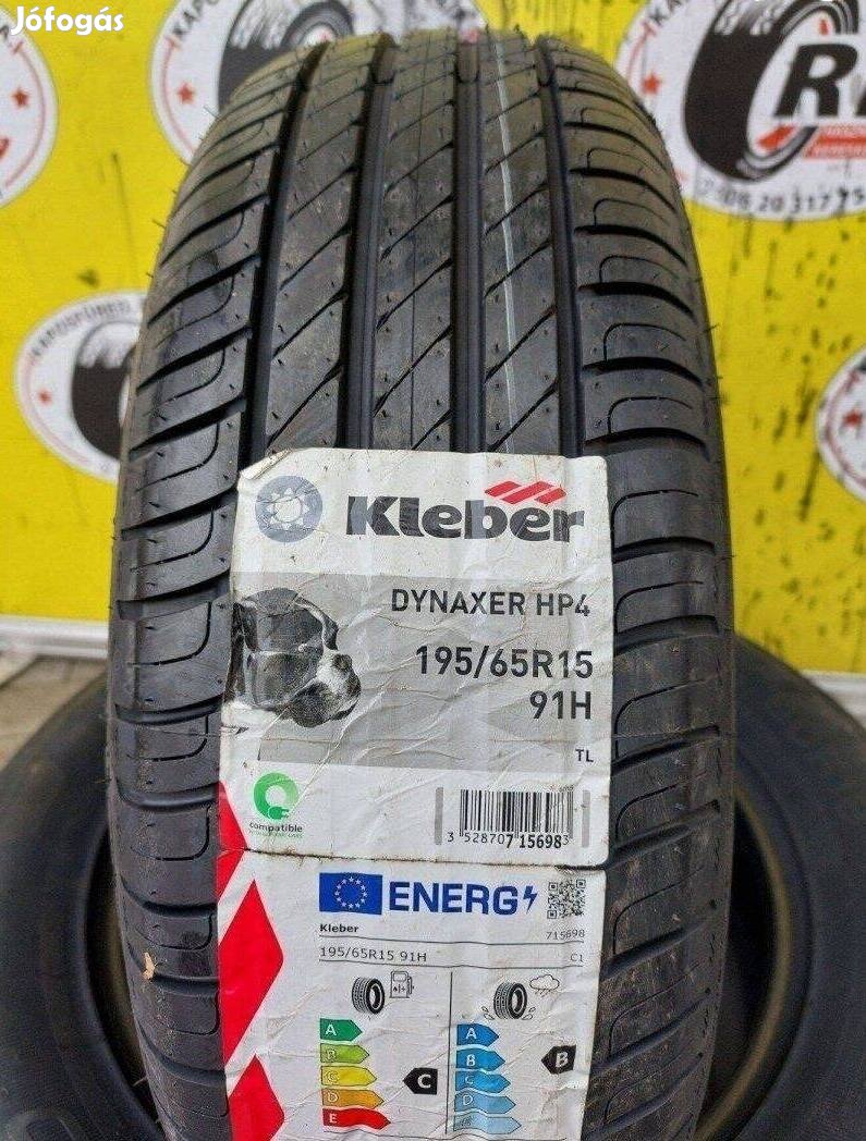 4db 195/65 r15 Új Kleber nyári gumi 25900 Ft/db