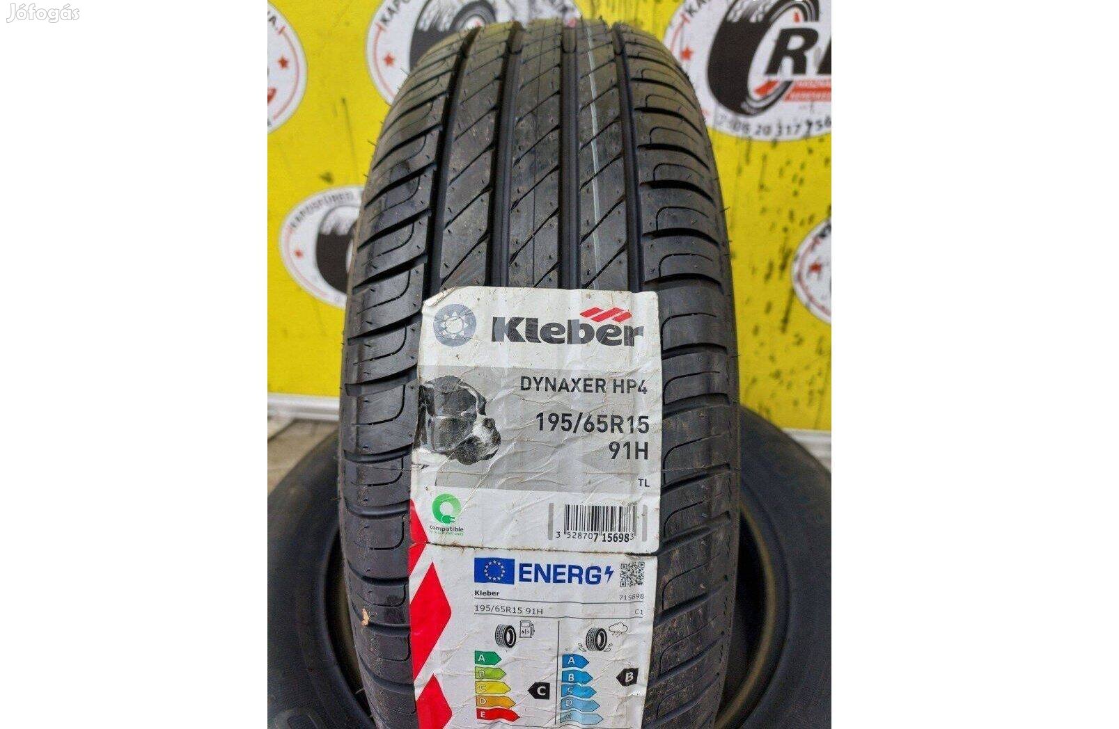 4db 195/65 r15 Új Kleber nyári gumi 25900 Ft/db