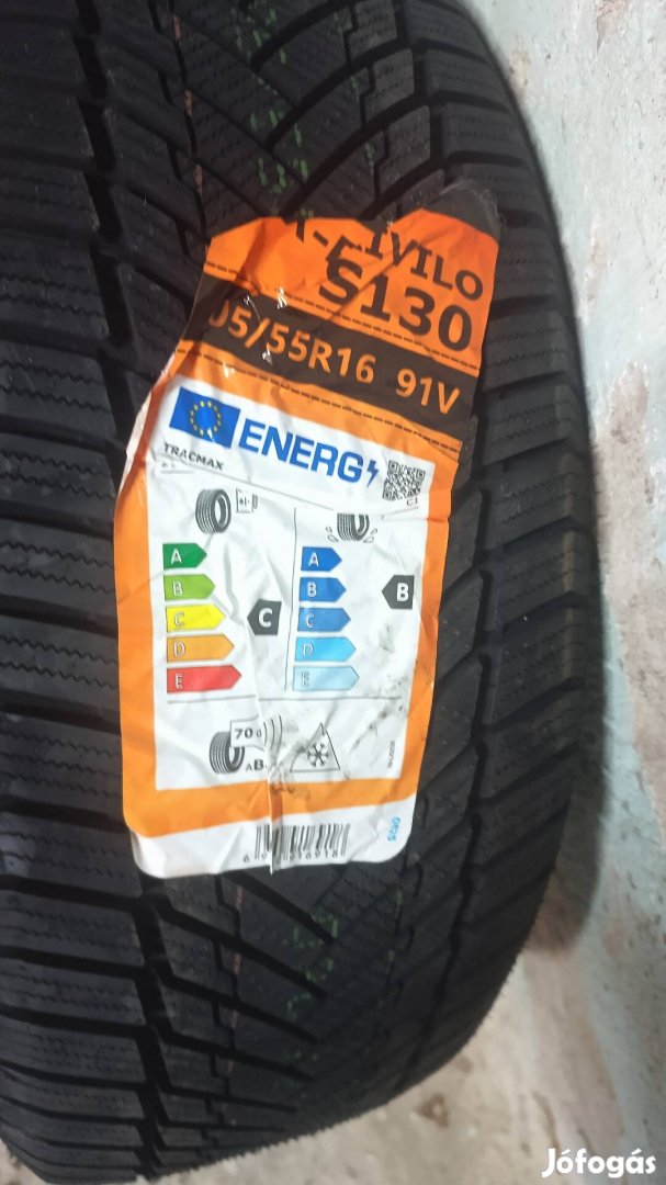 4db 205/55 R16 91V új Tracmax X-privilo S130 téli gumi.