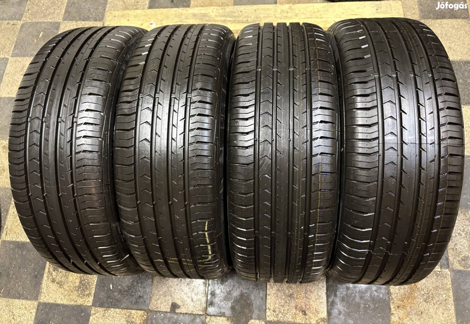 4db 205/55 R17 Continental Contipremiumcontact 5 nyári gumi új