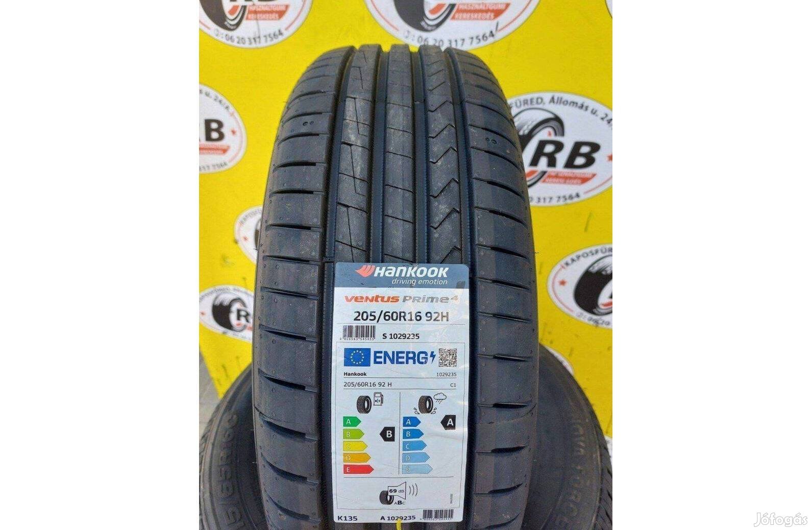 4db 205/60 r16 Új Hankook nyári gumi 36000 Ft/db