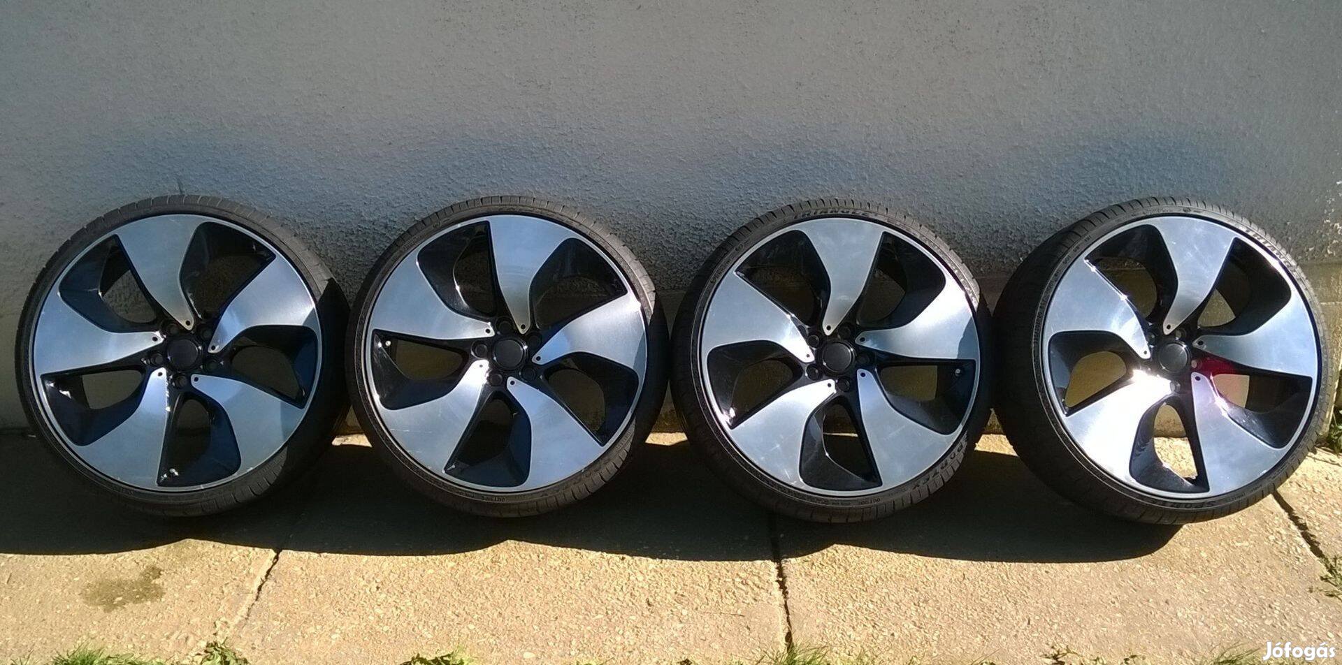 4db 20-as 5x112 BMW i8 Magnézium felni 225/30ZR20 nyári gumival eladó