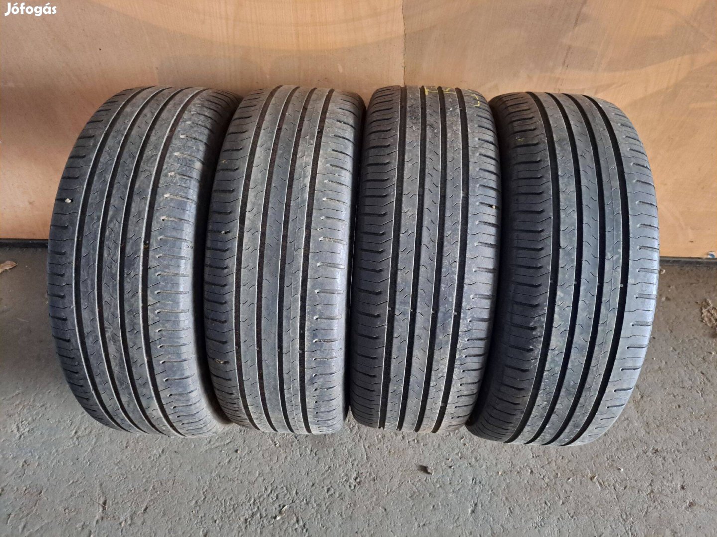4db 215/55 R17 Continental Contiecocontact 5 Nyári gumi eladó (DOT2018
