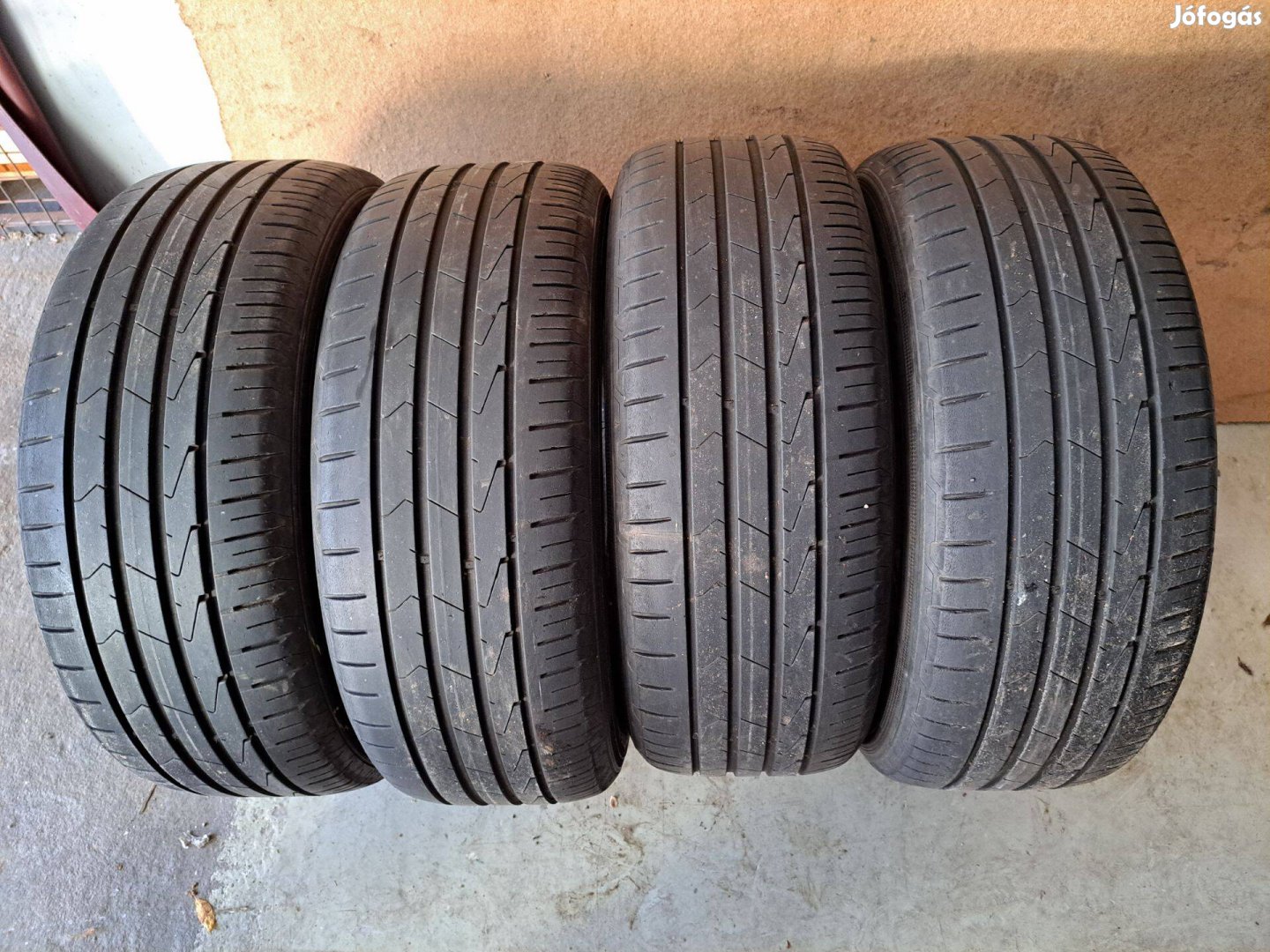 4db 215/55 R17 Hankook ventus prime 3 Újszerű Nyári gumi eladó!!!