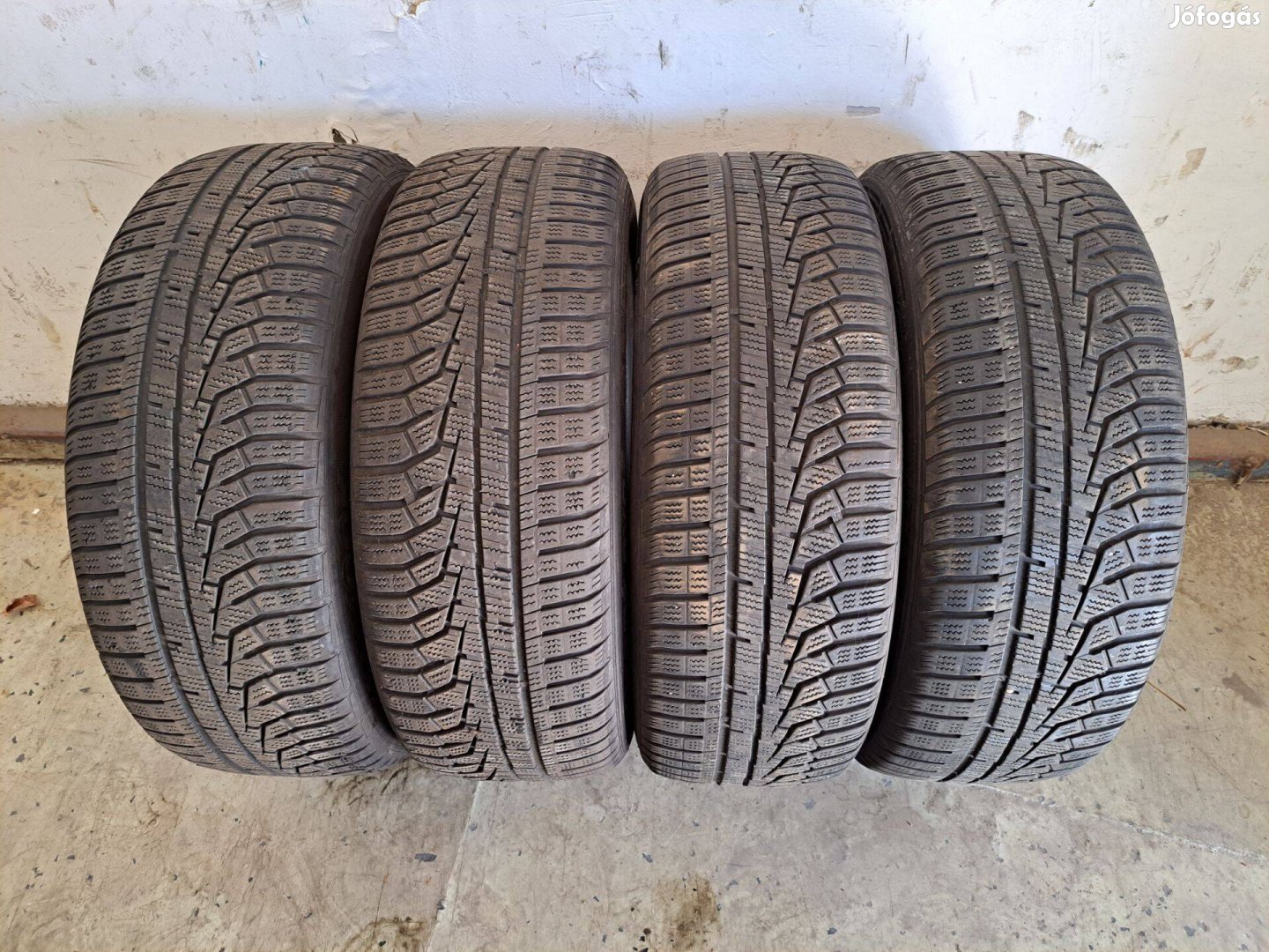 4db 215/60 R17 Hankook Winter icept Evo 2 Téli gumi eladó!!! (DOT2019)